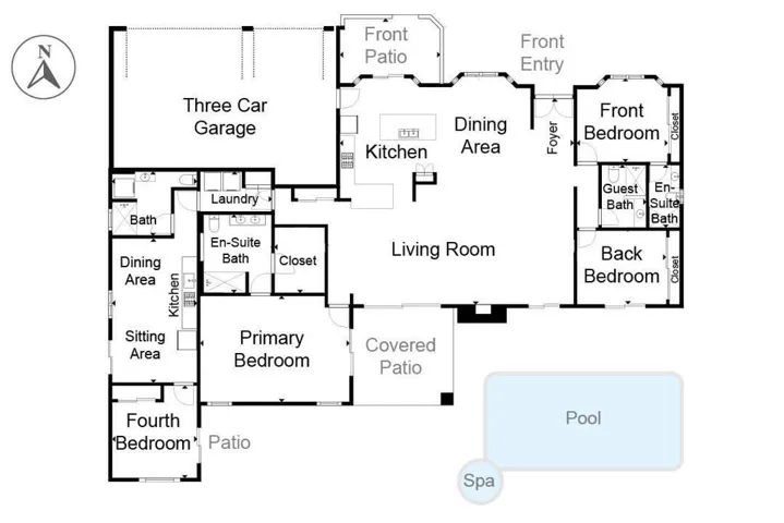 Floor plan - buyer to verify