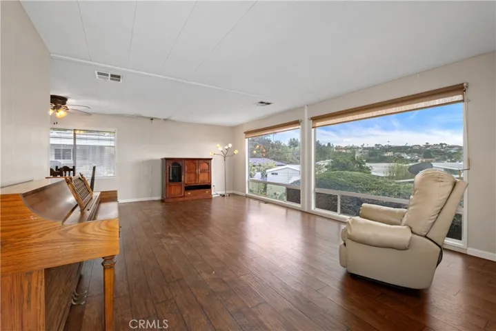 Living Room with view windows