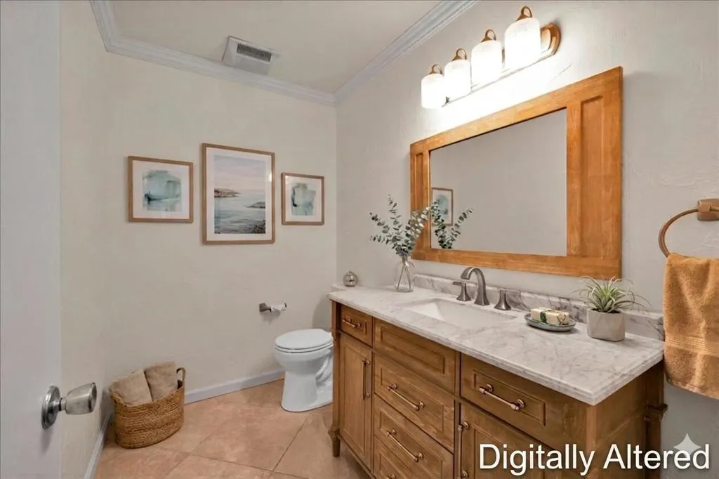 Digitally altered Powder Room Inspiratio