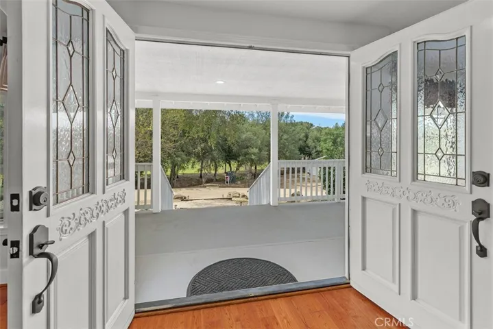 view front from over verandah