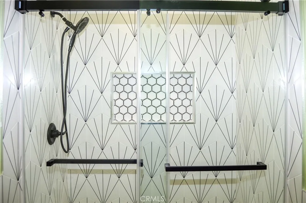Unit 1 - 3rd Bath with Custom-Tiled Shower and Lighted Mirror