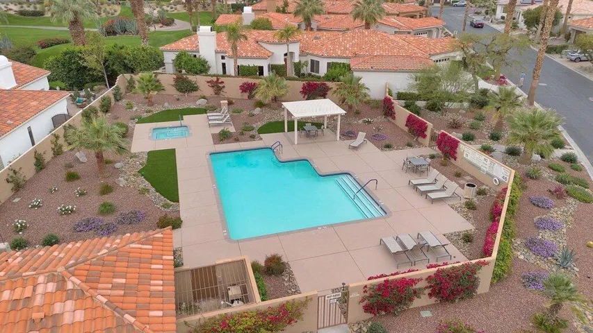 nearby pool
