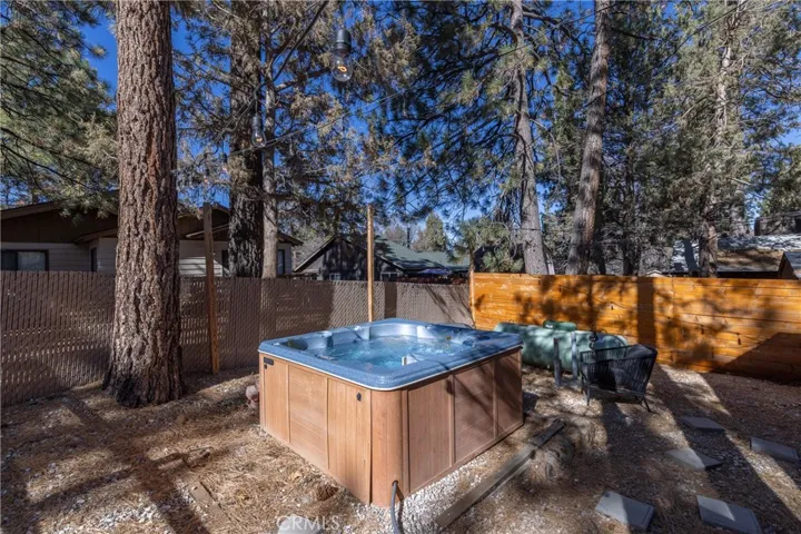 Hot tub day side
