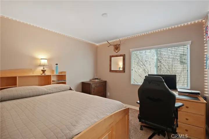Calm upstairs bedroom two.
