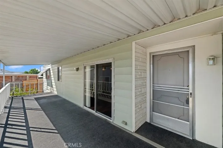 Covered Front Patio