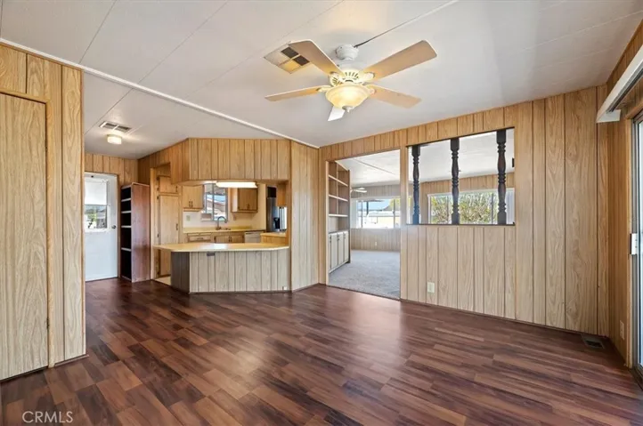 View into the kitchen