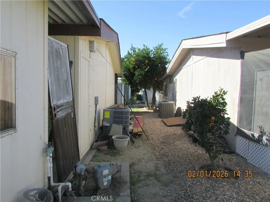 Back of the house