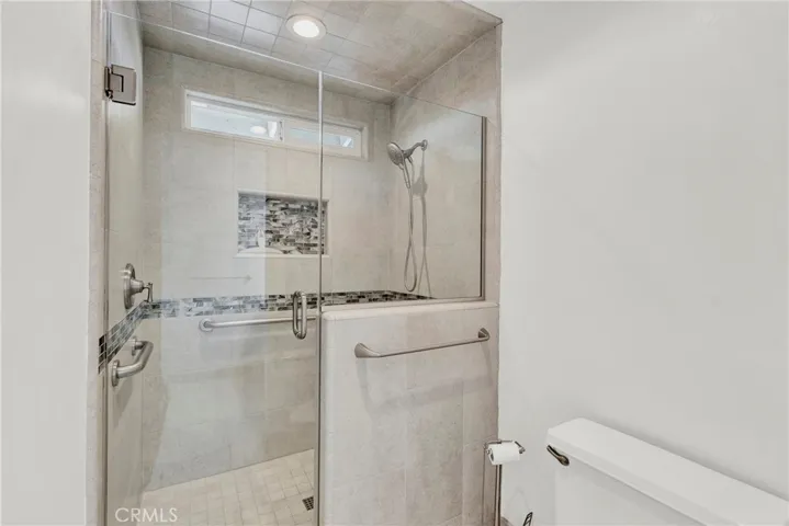 Primary updated walkin shower