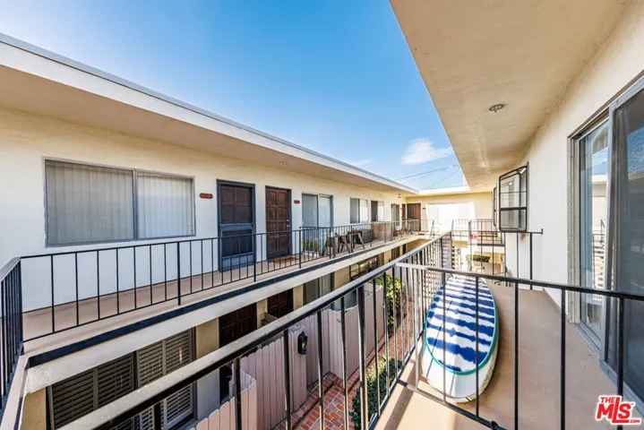 Unit exterior (view from unit)