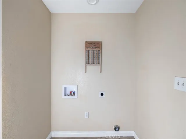 Indoor Laundry room