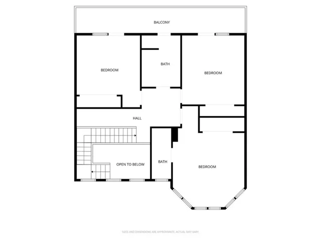Upstairs Floorplan