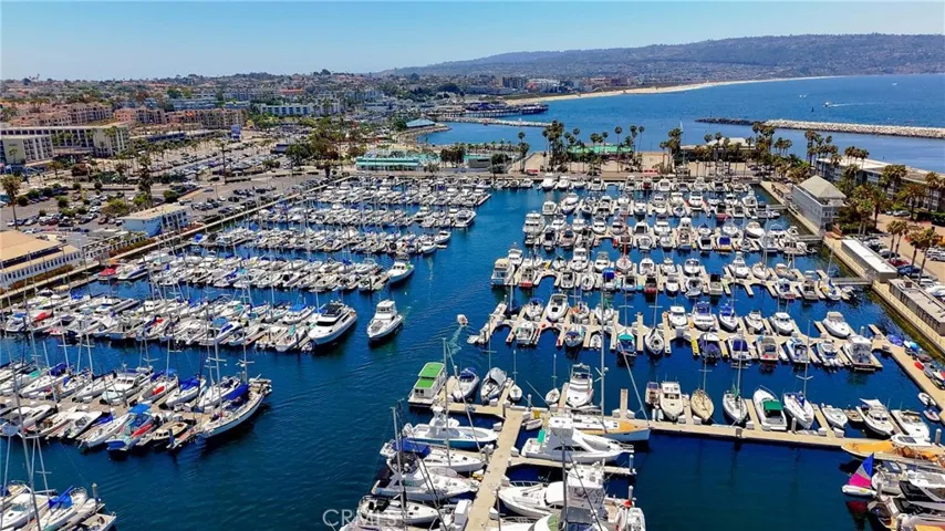 The Marina is just a short walk away (South view)