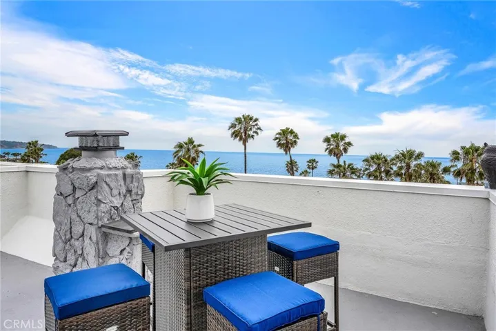 Incredible rooftop deck showcasing sweeping ocean, city, DTLA, and mountain views