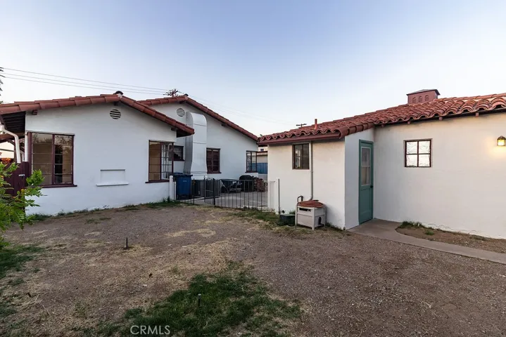 back side of house and garage