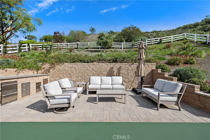 A full view of the perfect sitting area - the most fun evenings imaginable are here with no strangers waiting to break u your game ......or your FUN!  The rules are all made by YOU!  Its a lit court and a gorgeous panoramic view!