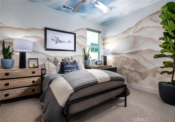 Secondary Bedroom: Sora Prairie Inspired - Skylar II Collection at FivePoint - Photo of model home - Not actual home for sale - Homesite 26 - Home is still under construction