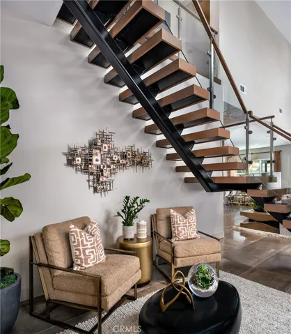 Stairway: Sora Prairie Inspired - Skylar II Collection at FivePoint - Photo of model home - Not actual home for sale - Homesite 26 - Home is still under construction