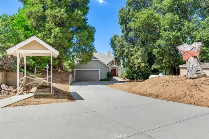 Driveway to second home