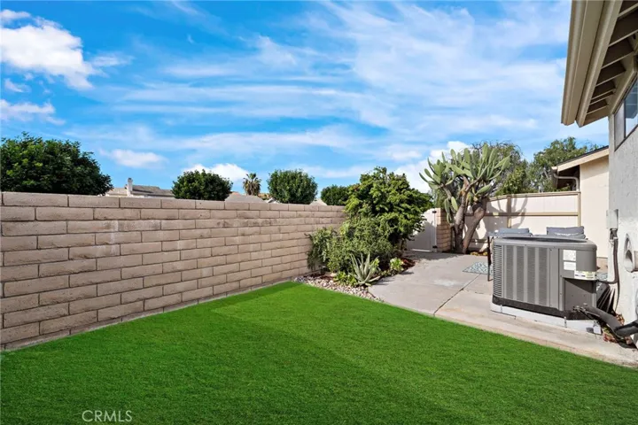 Backyard patio