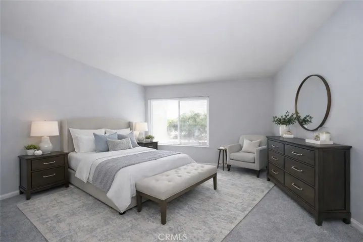 The image has been virtually staged.