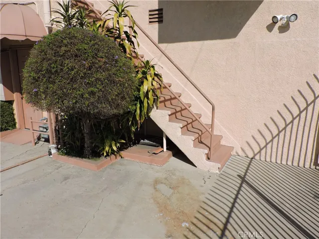 Rear Entrance for the Apartment
