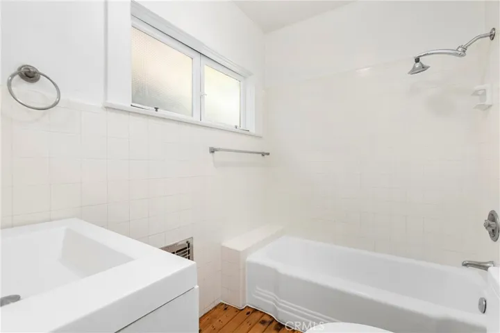 Bathroom #1 includes tub in shower.