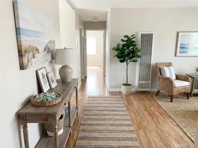 Living room to hallway-Digital staging