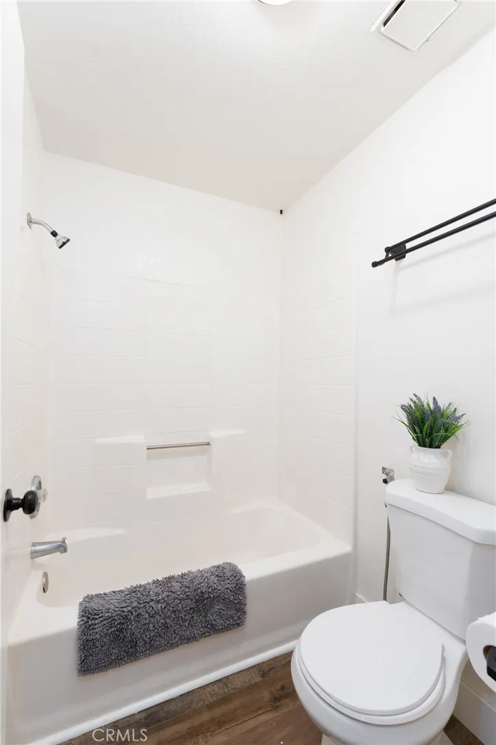 Primary separate room for bath/shower/toilet