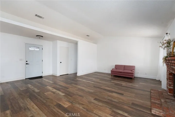 View of living room from dining room
