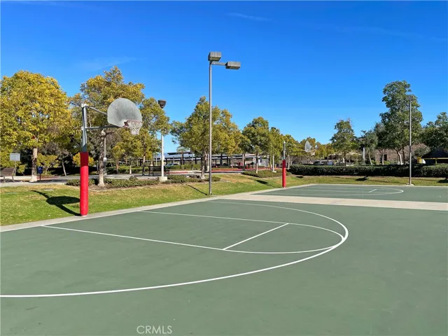 Basketball courts at the Las Lomas Community Park