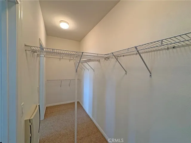 View of main closet from second door