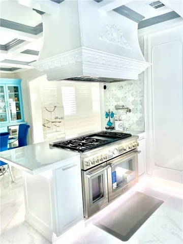 Kitchen View 2 Stove