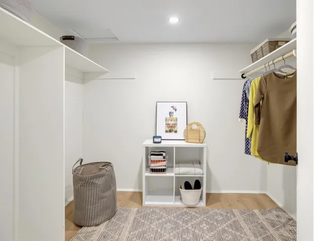 PRIMARY WALK IN CLOSET