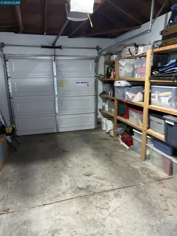 Right side garage interior