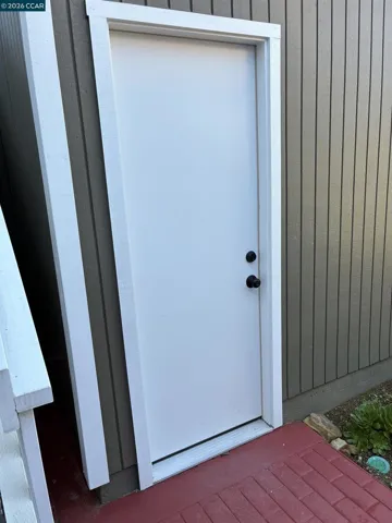 Door to Garage
