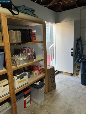 Right side of garage
