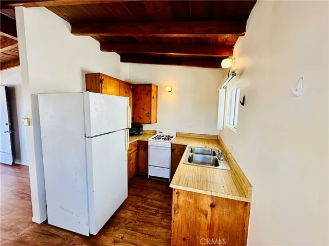 Kitchen from dining area