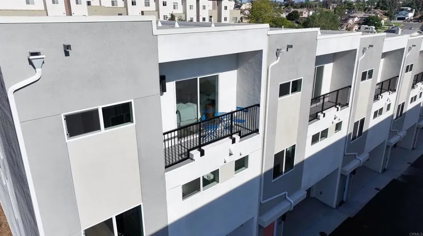 Private balcony located off the main bedroom suite.
