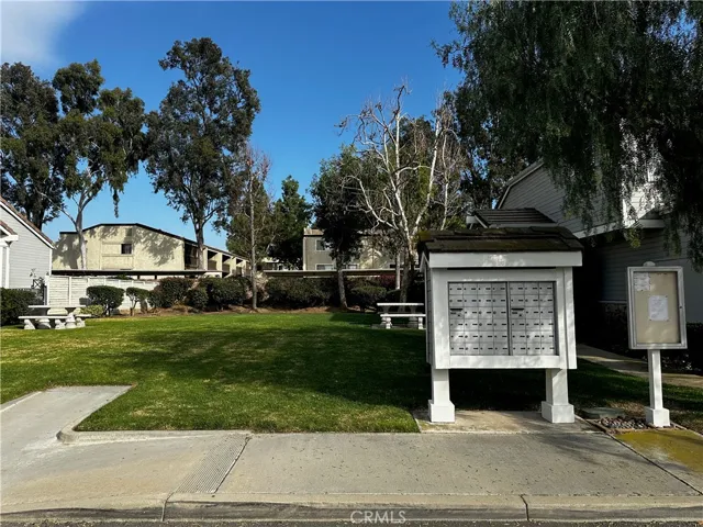Mailbox and Community Lawn