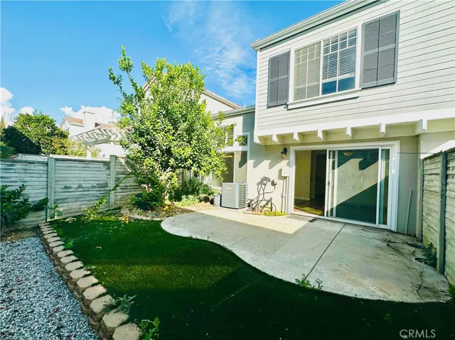 Backyard of Dining Room