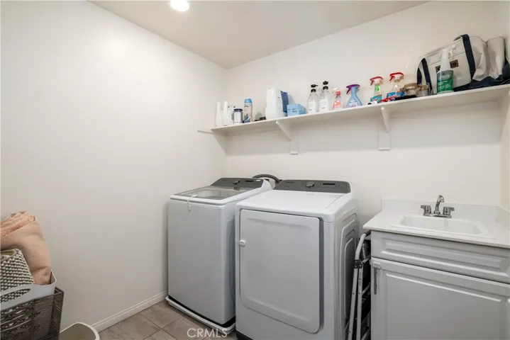 Laundry room upstairs