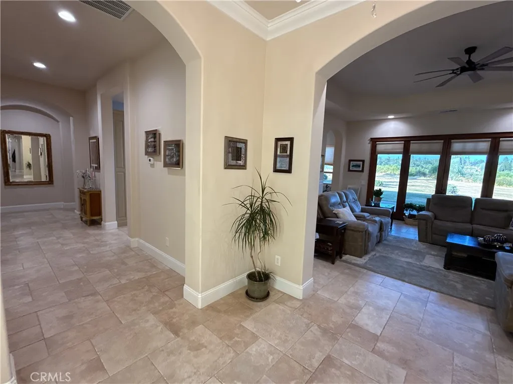 Entry to living room