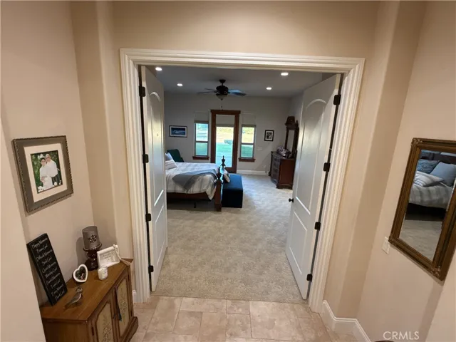 French doors into primary suite