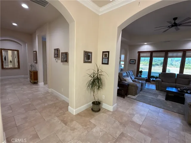 Entry to living room