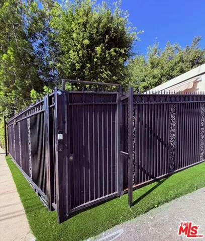 Front gated entrance