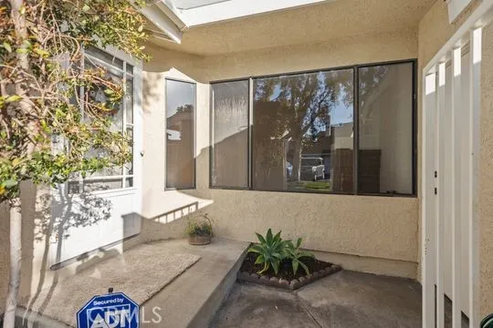 Enter through gate or from Garage
