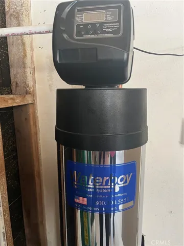 Whole House Water Filtration System in Garage