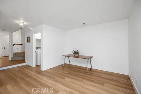Family room, with view of Laundry Room.