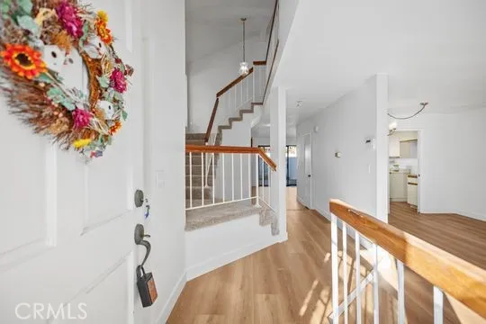 Light and bright with new paint and flooring (new carpet on stairs)