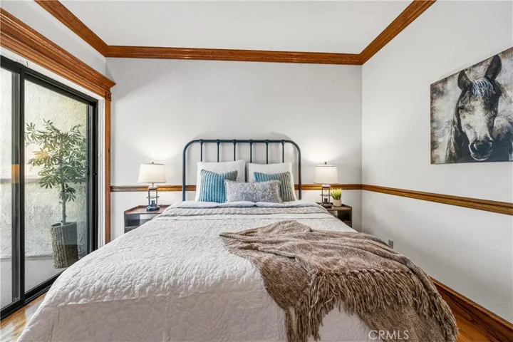 Bedroom 2 with access to balcony